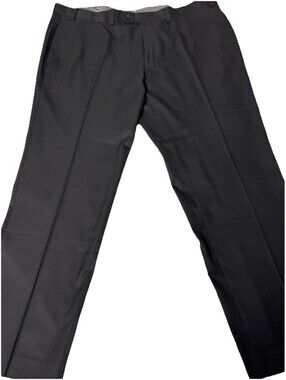 Lauren By Ralph Lauren Men’s Black Dress Pant 40x30 Preppy Timeless Classic